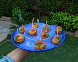 A picture of step 5 of Aloo pakora balls /Aloo vara/batata vara.