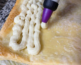 Foto del paso 5 de la receta: Tarta hojaldre con crema y fruta