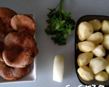 Foto del paso 1 de la receta: Lomo con níscalos con patatas