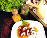 A picture of step 13 of Sumac Chicken Roulade In Pumpkin Puree.