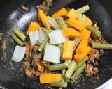 A picture of step 5 of Sambar Sadam / Rice.