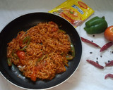 மேகி ஸ்பைசி செஸ்வான் நூடுல்ஸ் ரெசிபி ஸ்டேப் 14 புகைப்படம்