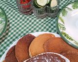 صورة لخطوة 4 من وصفة بان كيك🥞 بحبة بيض