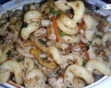 A picture of step 5 of Chicken Vegetable Macaroni.
