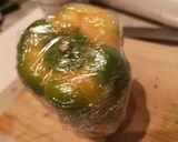 Mascarpone-krémmel kolbásszal töltött paprika recept fázis 5 fotója