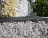 नारियल के कुरकुरे पकोड़े रेसिपी चरण 1 फोटो