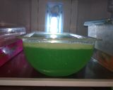 Foto langkah ke 4 dari resep Agar-agar ijo santen jadul.