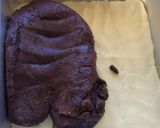 A picture of step 7 of Chocolate Milk Powder Burfi.