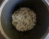 A picture of step 1 of Rice Cooker Prawn Fried Rice.