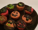 Foto del passaggio 4 della ricetta Muffins skifidol di Halloween!