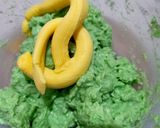 Foto langkah ke 2 dari resep Roti sobek pandan tanpa ulen.