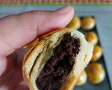 Foto langkah ke 7 dari resep Bakpia isi cokelat.