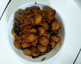 மீல் மேக்கர் மிளகு வறுவல்/ Meal Maker Pepper fry ரெசிபி ஸ்டேப் 2 புகைப்படம்