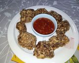 A picture of step 7 of Chicken Walnut.