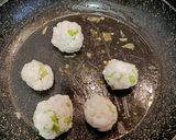 A picture of step 7 of Vegetable and Shrimp Soup with Hake Meatballs.