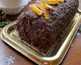 Une image de l'étape 15 de ☆Bûche Chocolat/Orange☆.