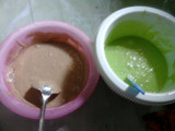 Cup cake pandan