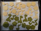Bánh cookie yến mạch vị trà xanh eatclean