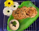 கோதுமை கார்லிக் பரோட்டா ரெசிபி ஸ்டேப் 6 புகைப்படம்