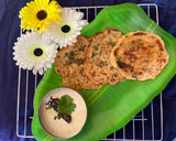 கோதுமை கார்லிக் பரோட்டா ரெசிபி ஸ்டேப் 6 புகைப்படம்