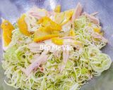 Hình bước làm 3 của món Gỏi gà hoa chuối(bắp chuối)