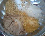 A picture of step 1 of Two Millets Dhokla.