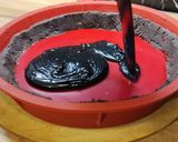 Fekete özvegy csokis karamelles pite Picipiros Konyhájából recept fázis 5 fotója