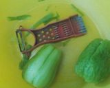 Hình bước làm 1 của món Rau củ luộc