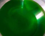 A picture of step 1 of Green Meethay chawal.