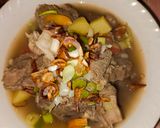 Foto langkah ke 7 dari resep Sop babat dan tulang kambing simpel.