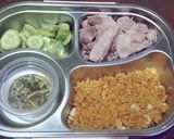 รูปขั้นตอนการทำที่ 3 ของ ข้าวผัด หมูรวน น้ำมันขิง คีโต