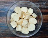 A picture of step 1 of Goguma Mattang (South Korean Candied Sweet Potatoes).
