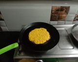 A picture of step 7 of Handvo.