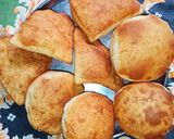 A picture of step 3 of Cardamom Mahamri.