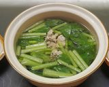 Hình bước làm 3 của món Canh cải ngọt nấu thịt xay
