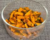 A picture of step 9 of Yam Fry.