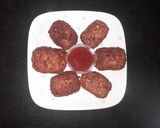 A picture of step 6 of Chicken nuggets.