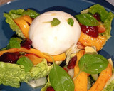 Foto del paso 7 de la receta: Ensalada de cogollos con mango y cerezas a la plancha
