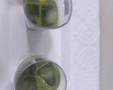 A picture of step 2 of Mint lemonade mojito.