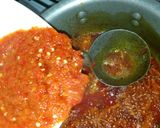 A picture of step 5 of Mashed rice with miyan kubewa.