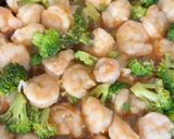 A picture of step 5 of Shrimp and Broccoli.
