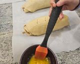 A picture of step 8 of WV Pepperoni Rolls.