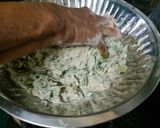 A picture of step 1 of Methi na Dhebra.