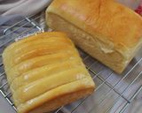 Foto langkah ke 7 dari resep Milk Bread / Resep dasar roti / roti tawar tanpa telur.