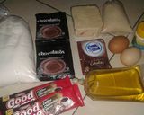 Foto langkah ke 1 dari resep Brownies kukus Coklat Keju.