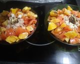 Foto del paso 11 de la receta: Atún natural con queso, tomate y cítricos