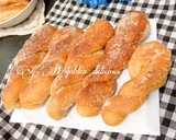 A picture of step 16 of Soft twisted doughnut.