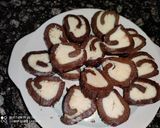 A picture of step 6 of Swiss Roll SWEET 🤩.