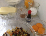 Foto del paso 1 de la receta: Keke (Budín) inglés con frutas!!
