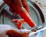 A picture of step 1 of Delious tasty carrot delight sweet.